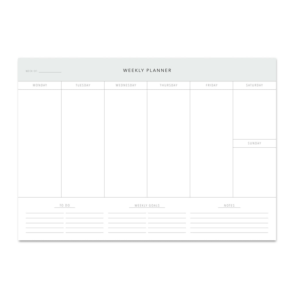 WEEKLY PLANNER – CLASSIC