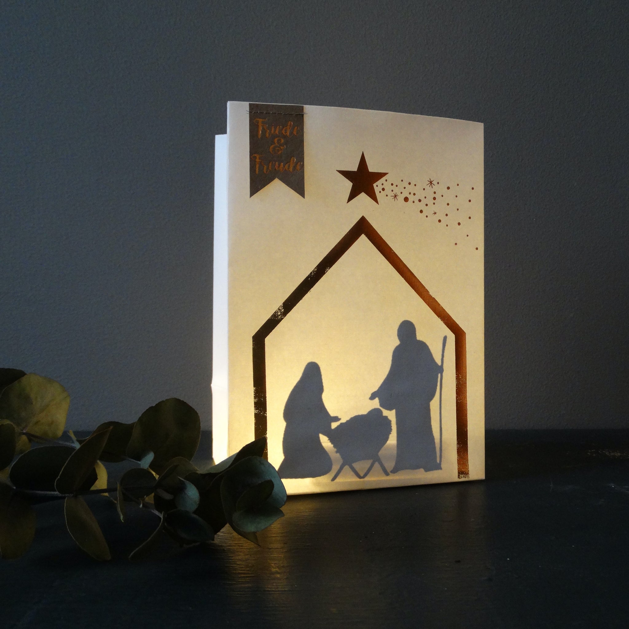 WINTER SCHATTENLICHTTÜTE