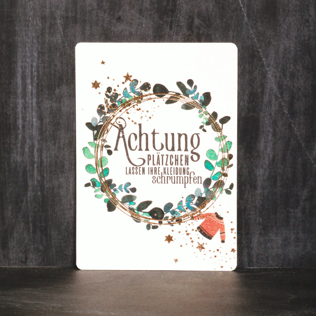 WINTERWELT POSTKARTE