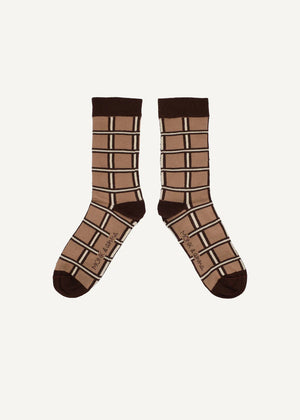 CHECKED SOCKS