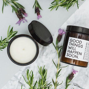 ROSEMARY X LAVENDEL DUFTKERZE