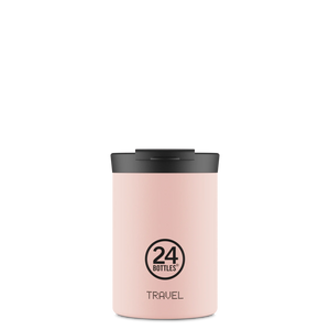 TRAVEL TUMBLER STONE DUSTY PINK