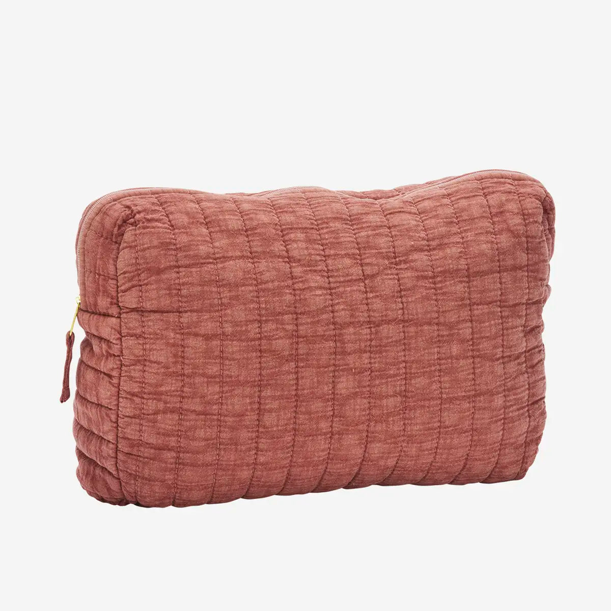 QUILTED COTTON WASHBAG