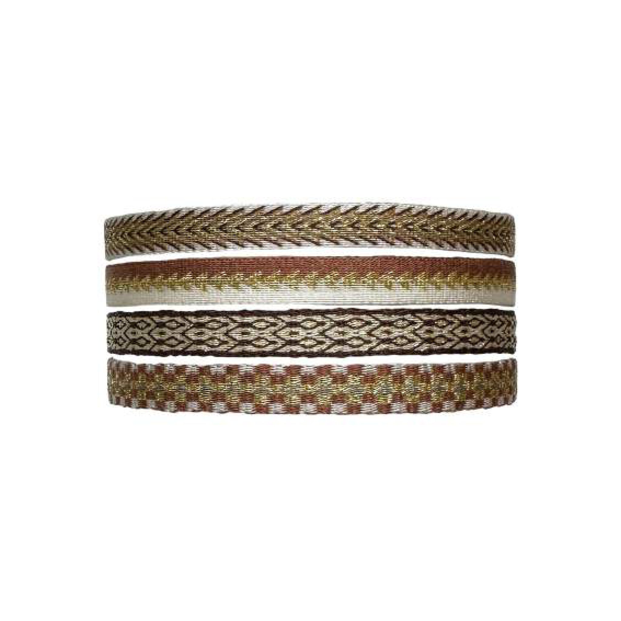 BASIC ARMBAND BREIT - BRAUN