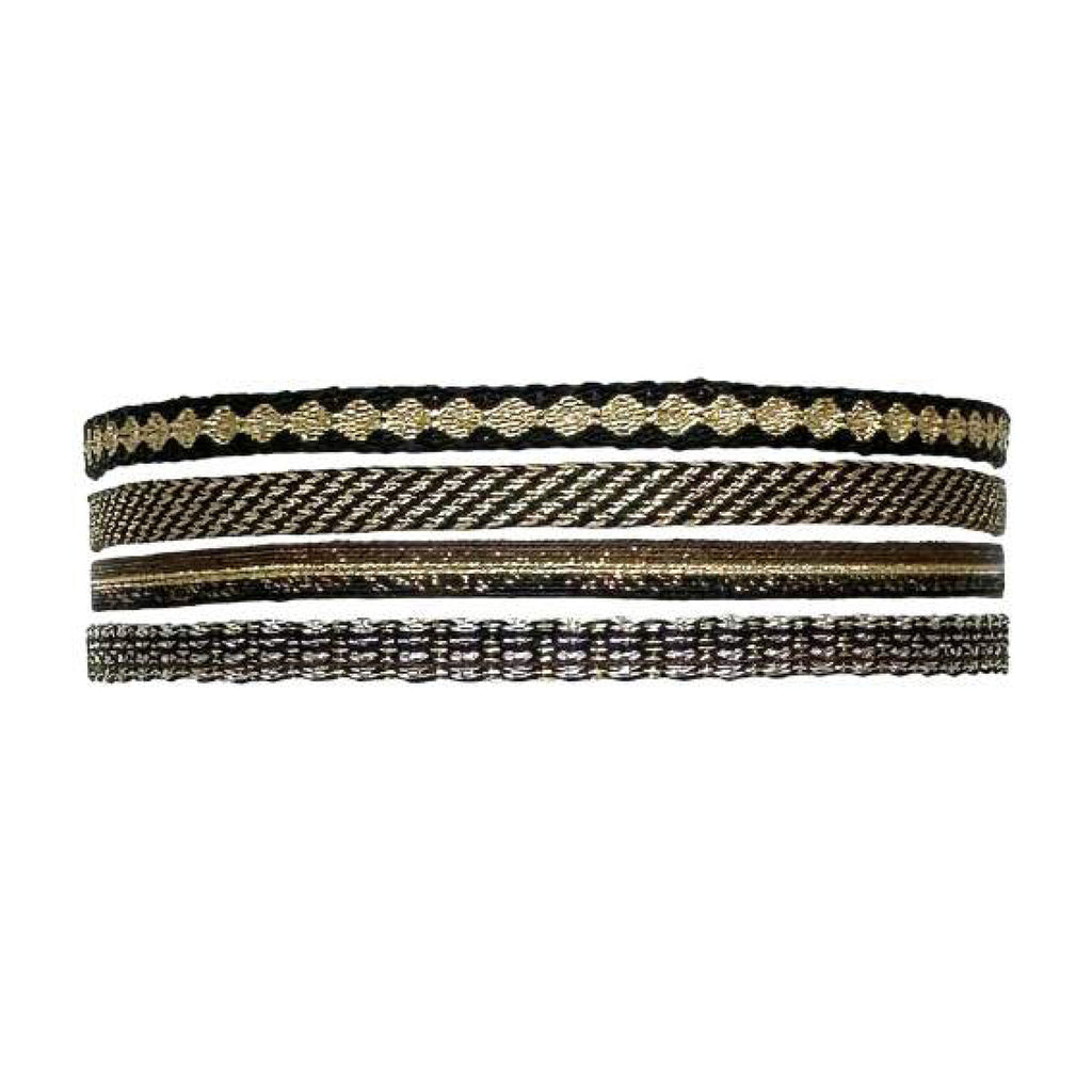 BASIC ARMBAND SCHMAL - SCHWARZ