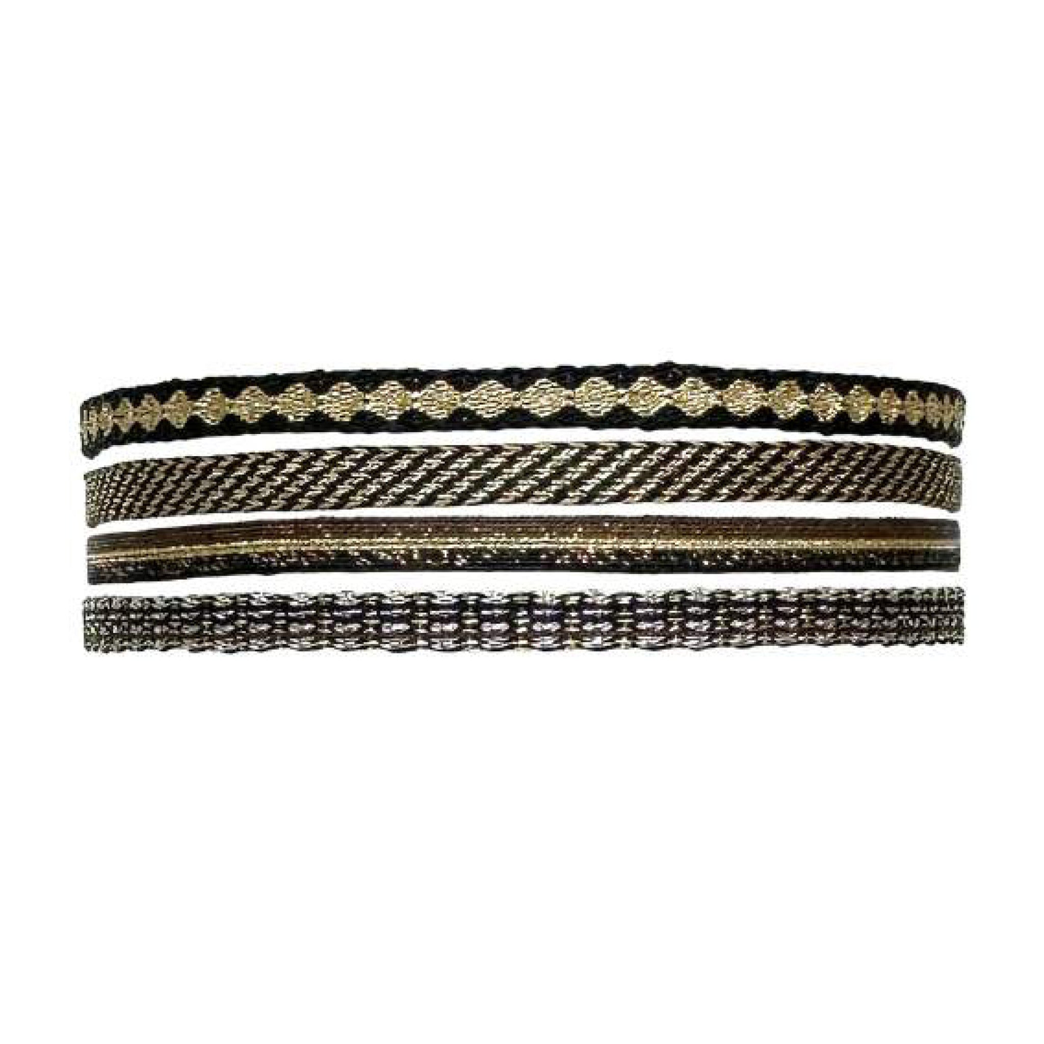 BASIC ARMBAND SCHMAL - SCHWARZ