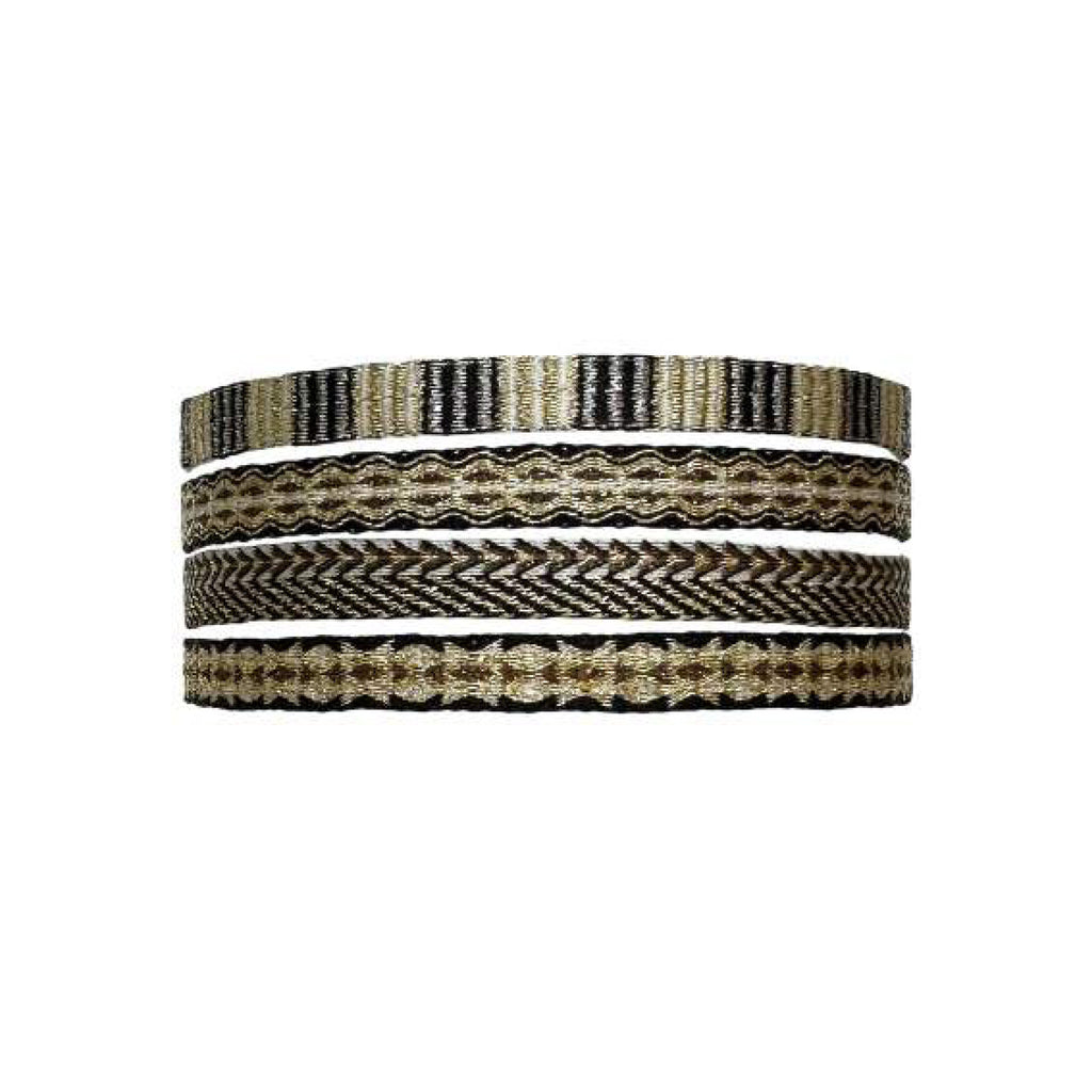 BASIC ARMBAND BREIT - SCHWARZ