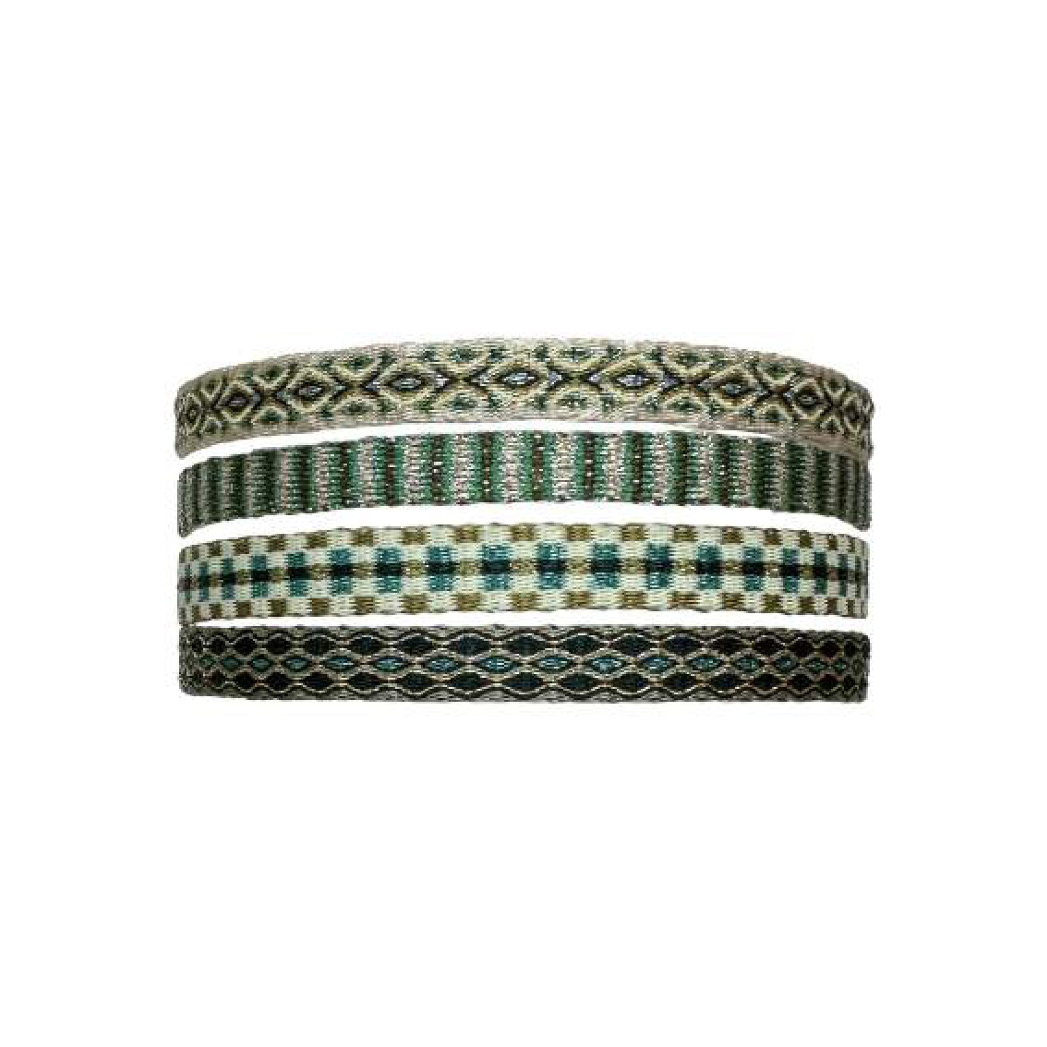 BASIC ARMBAND BREIT - GRÜN