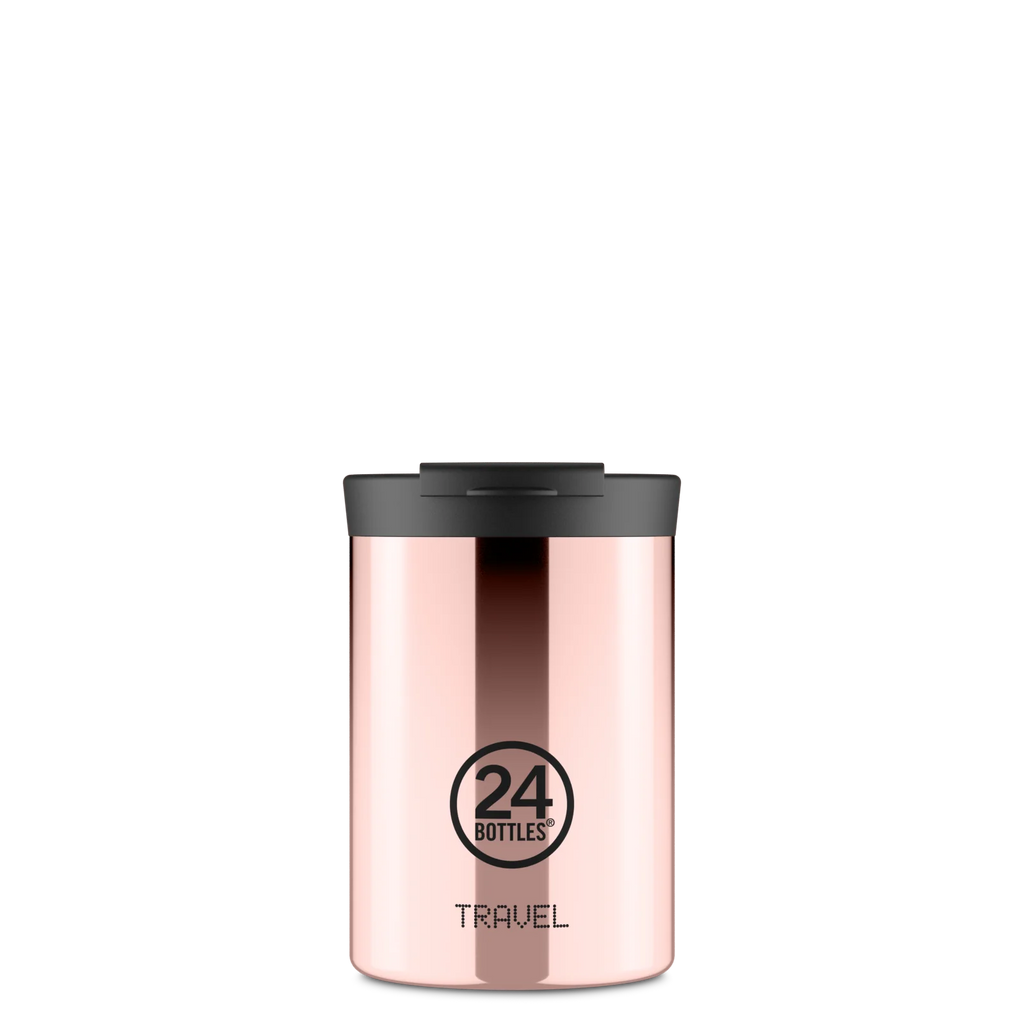 TRAVEL TUMBLER ROSE GOLD