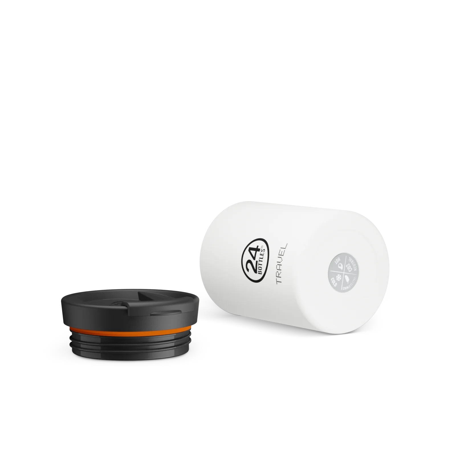 TRAVEL TUMBLER ICE WHITE