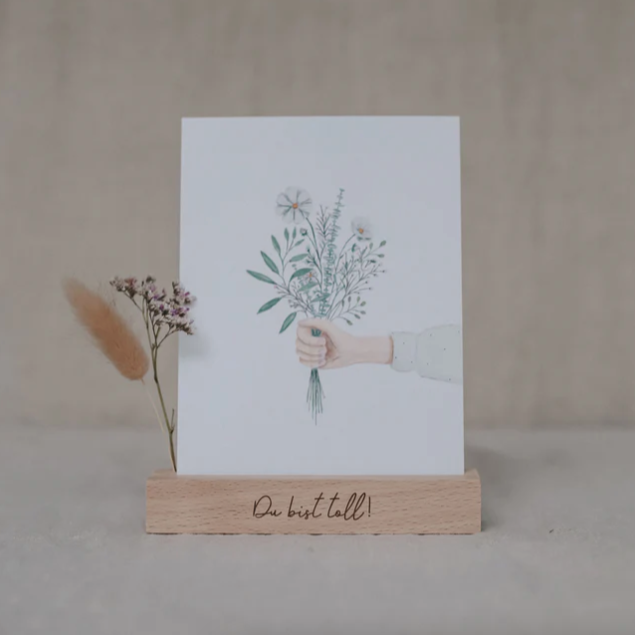 KARTEN- UND BLUMENSTÄNDER
