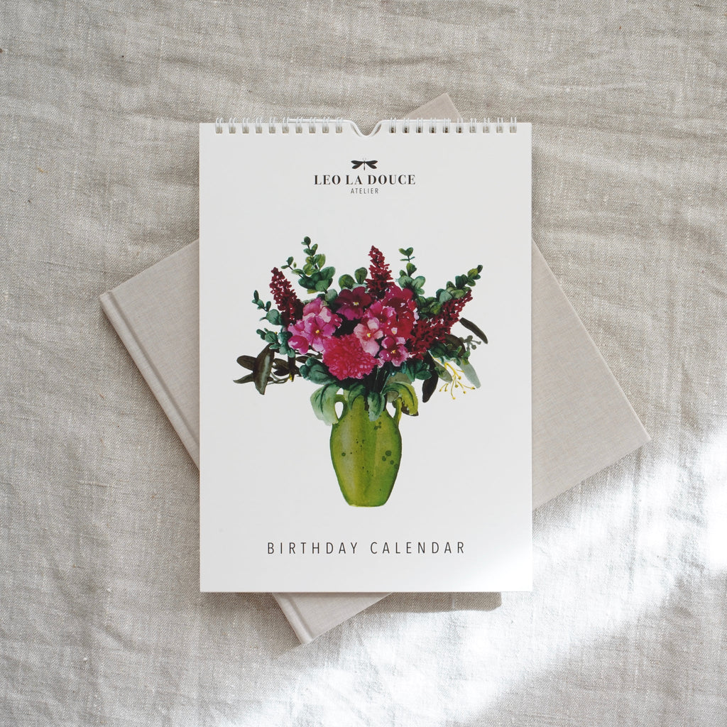 GEBURTSTAGSKALENDER - FLOWER VASES