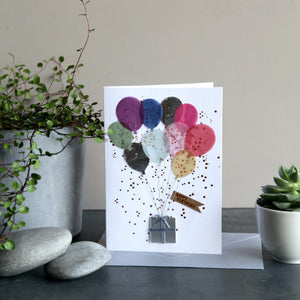 BUNTE BALLONKARTEN