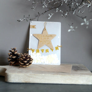 WINTER PARTYKARTE