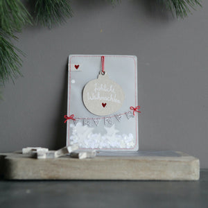 WINTER PARTYKARTE