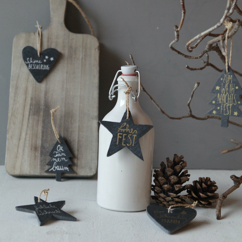 KLEINE SCHIEFERANHÄNGER