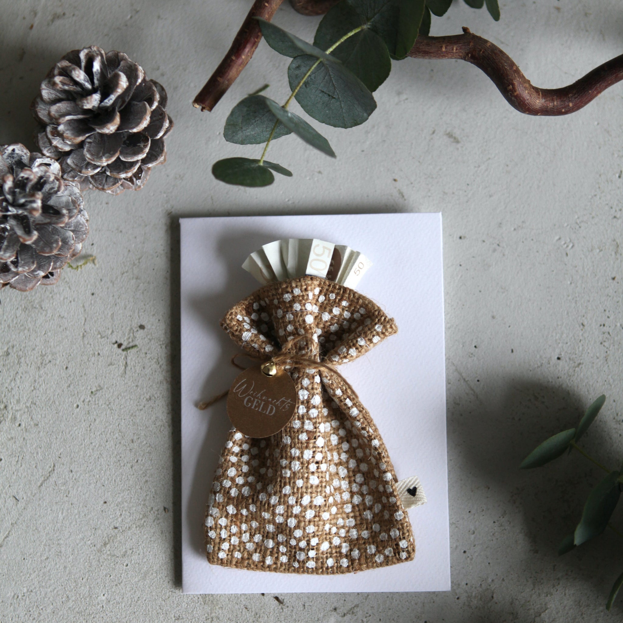 WEIHNACHTSBEUTELKARTE