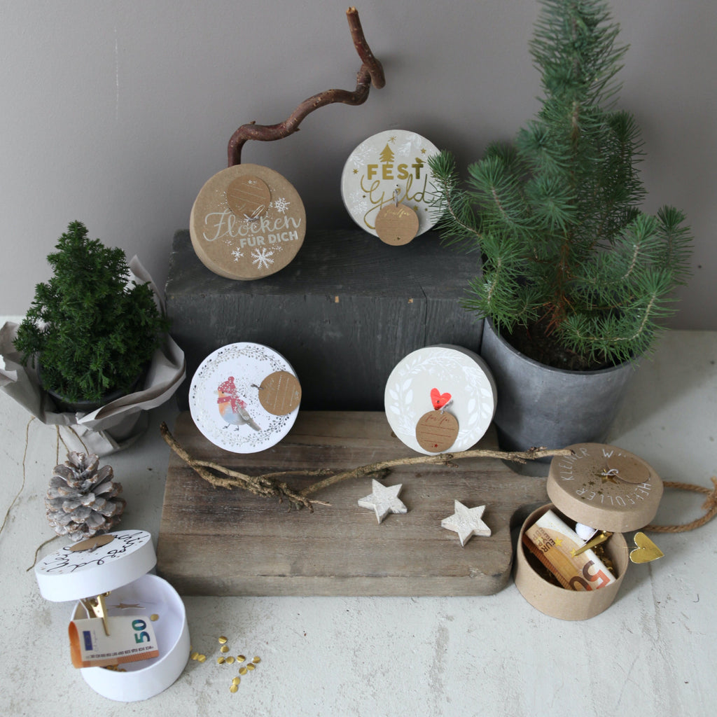 WINTER GELDGESCHENKDOSE