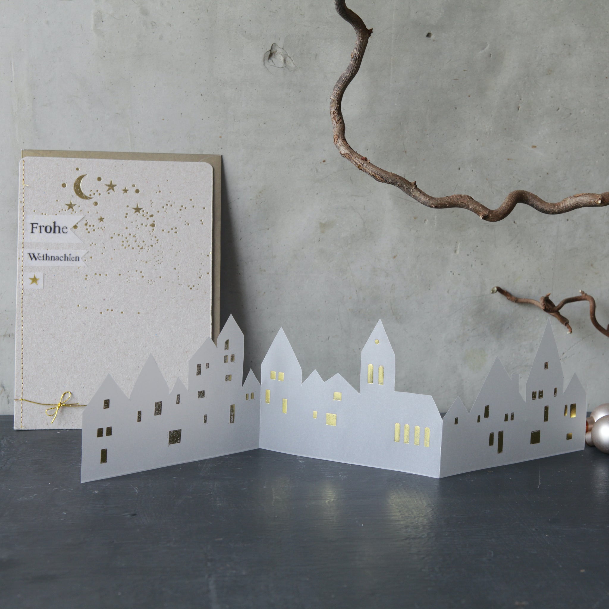 WINTER SILHOUETTEN KARTE