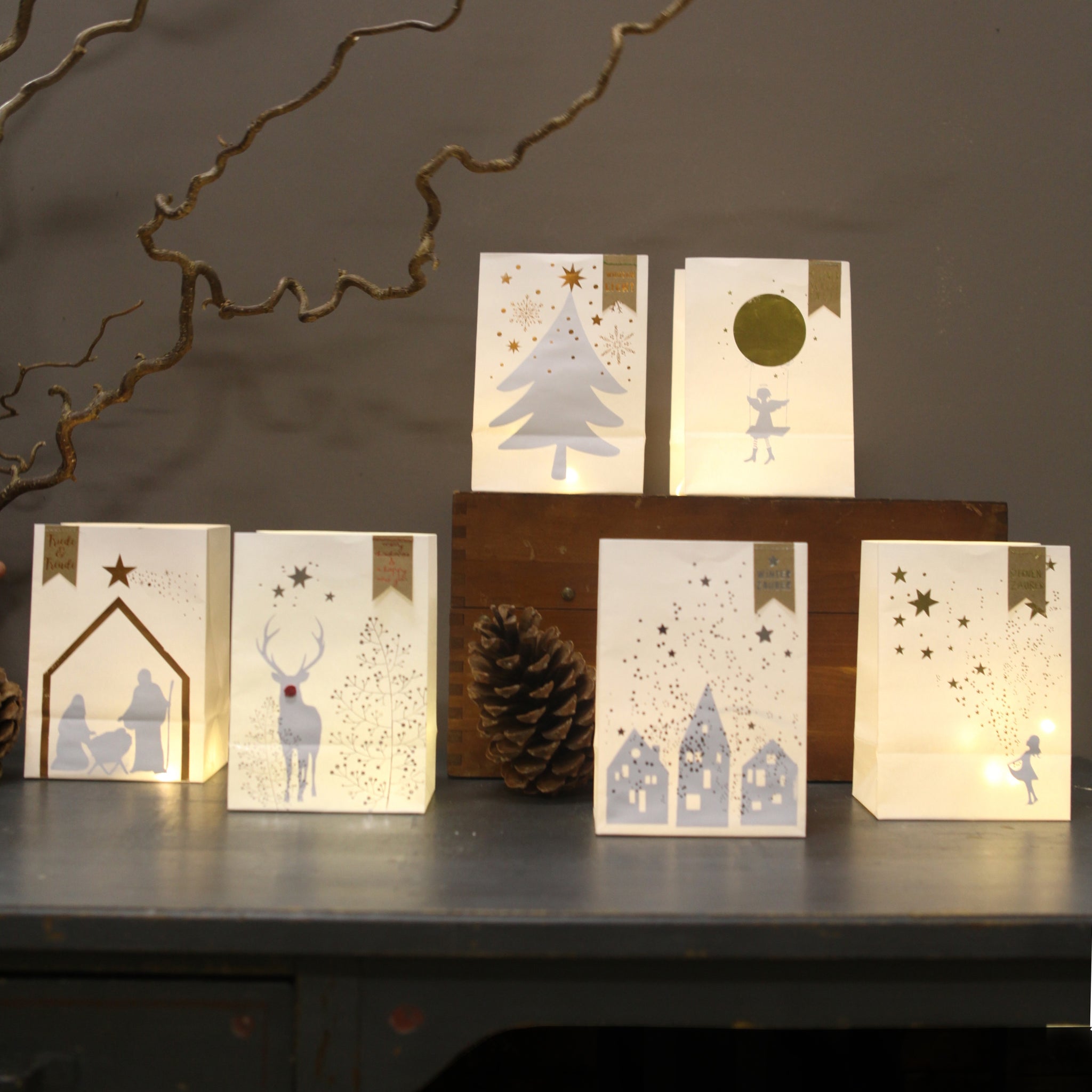 WINTER SCHATTENLICHTTÜTE