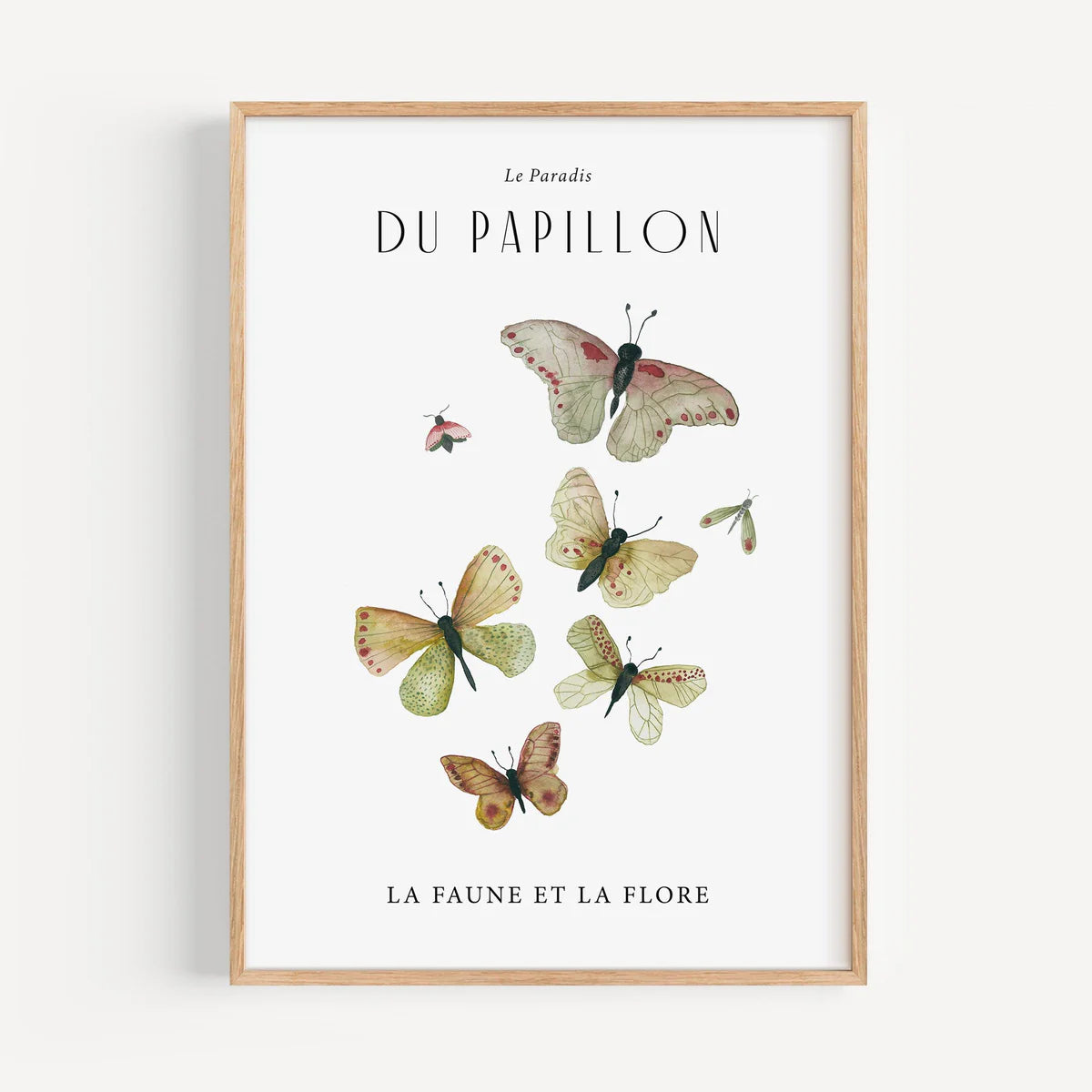 KUNSTDRUCK – LES PAPILLONS