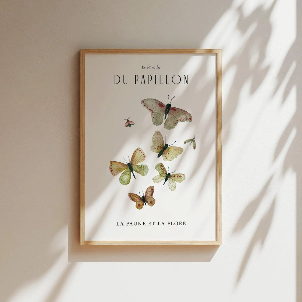 KUNSTDRUCK – LES PAPILLONS
