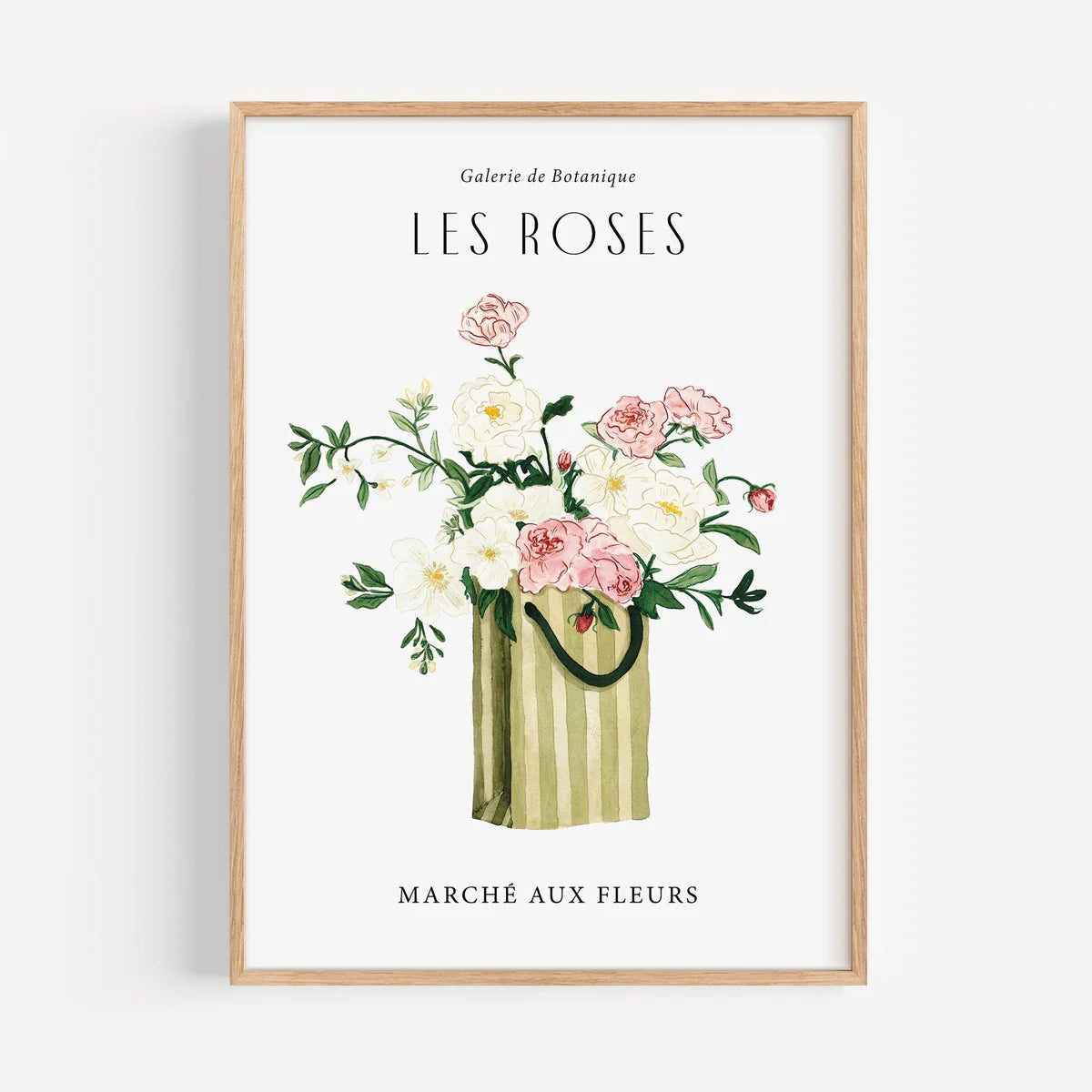 KUNSTDRUCK – LES ROSES