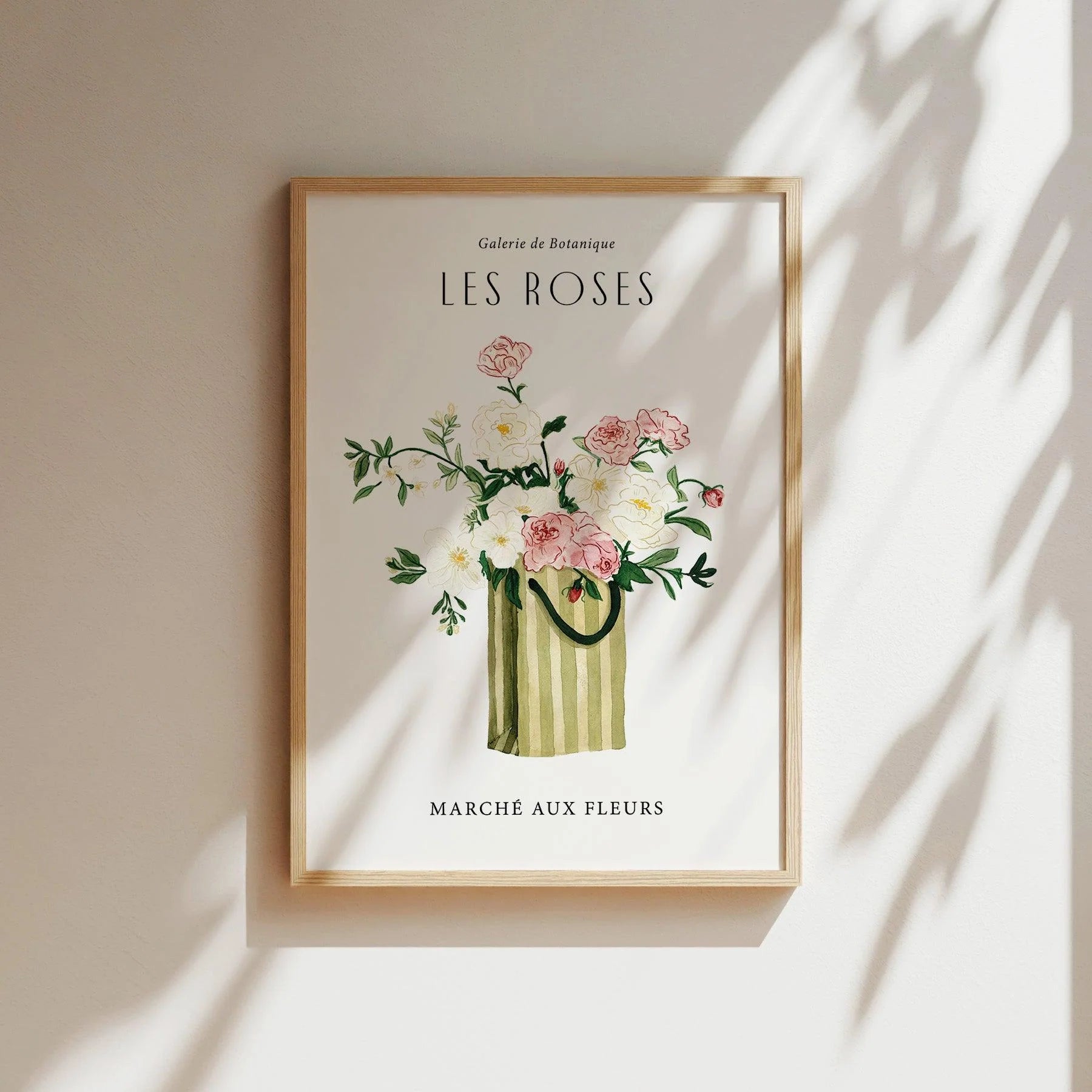 KUNSTDRUCK – LES ROSES