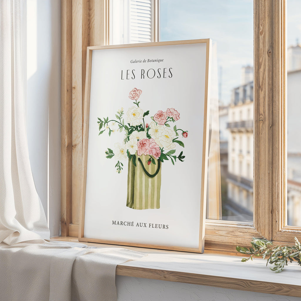 KUNSTDRUCK – LES ROSES