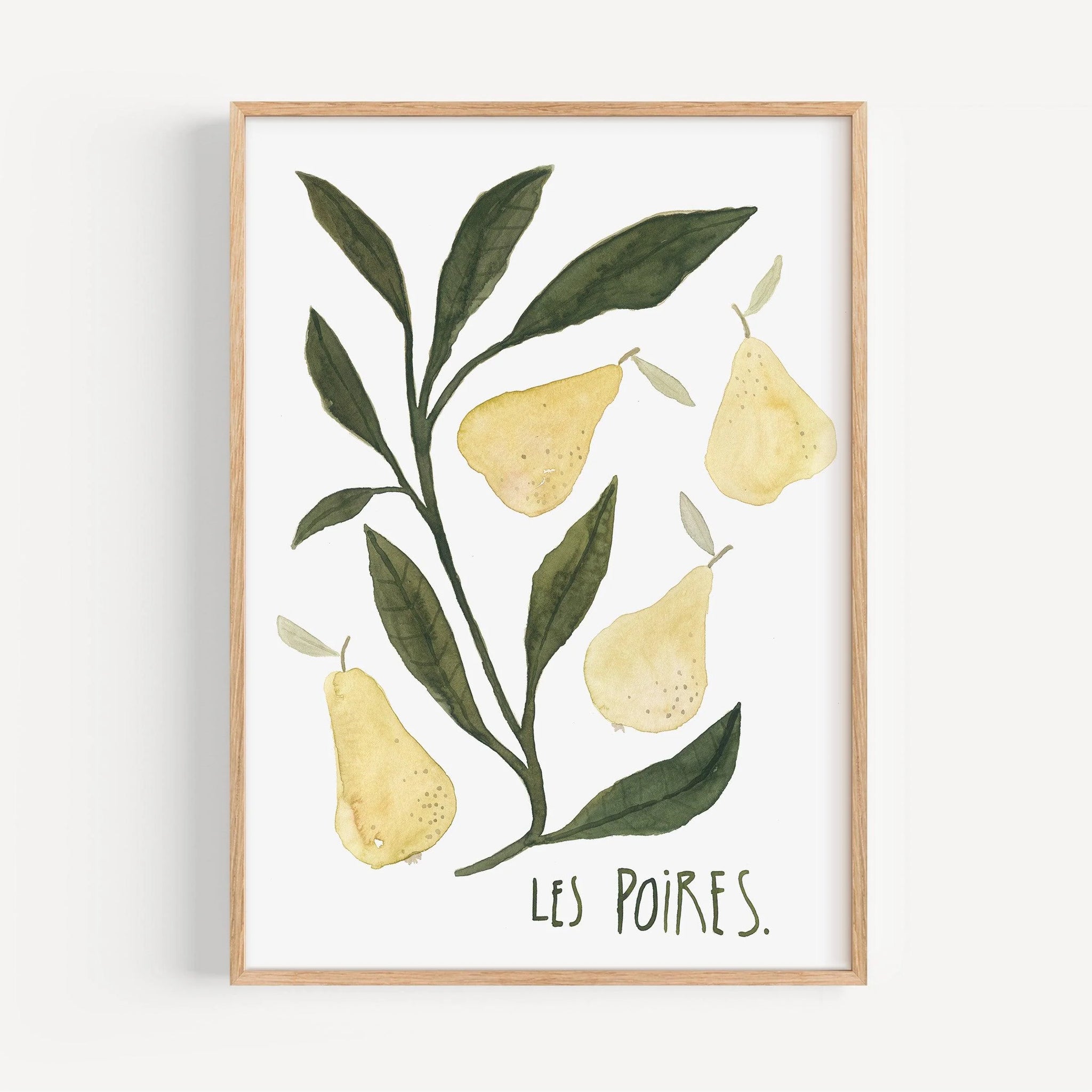 KUNSTDRUCK – LES POIRES