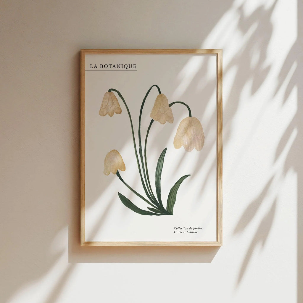 KUNSTDRUCK – LA FLEUR BLANCHE
