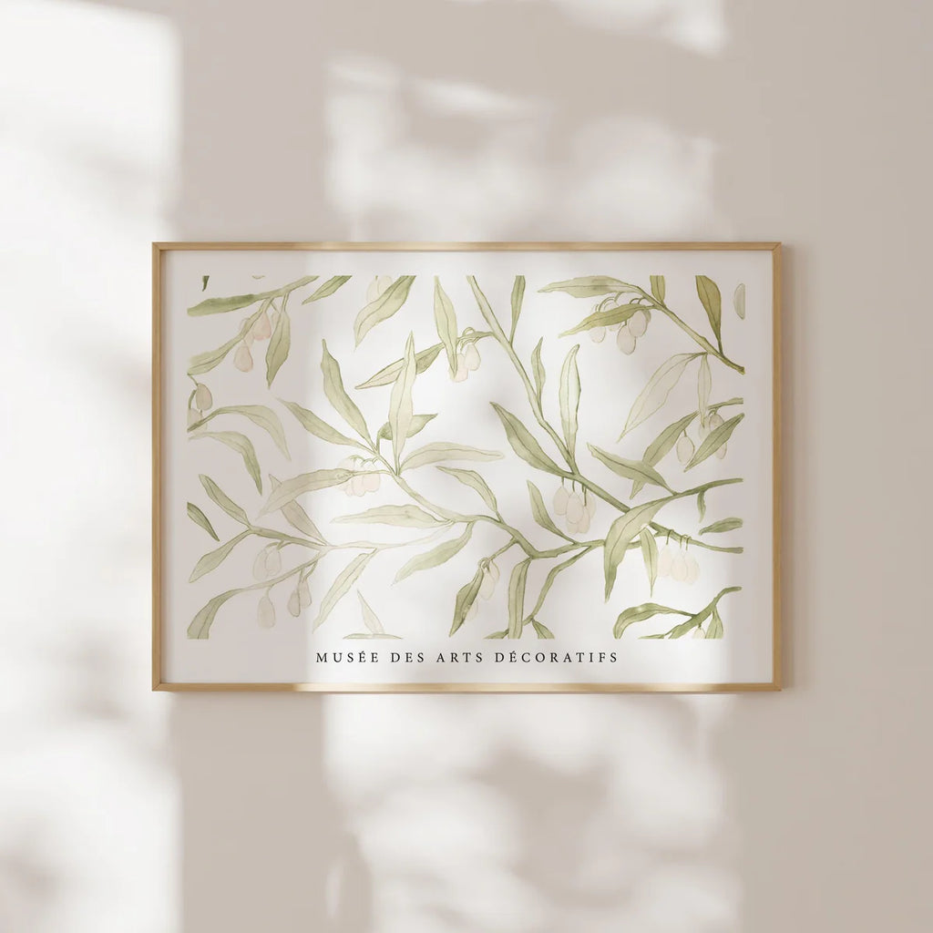 KUNSTDRUCK – OLIVENZWEIG