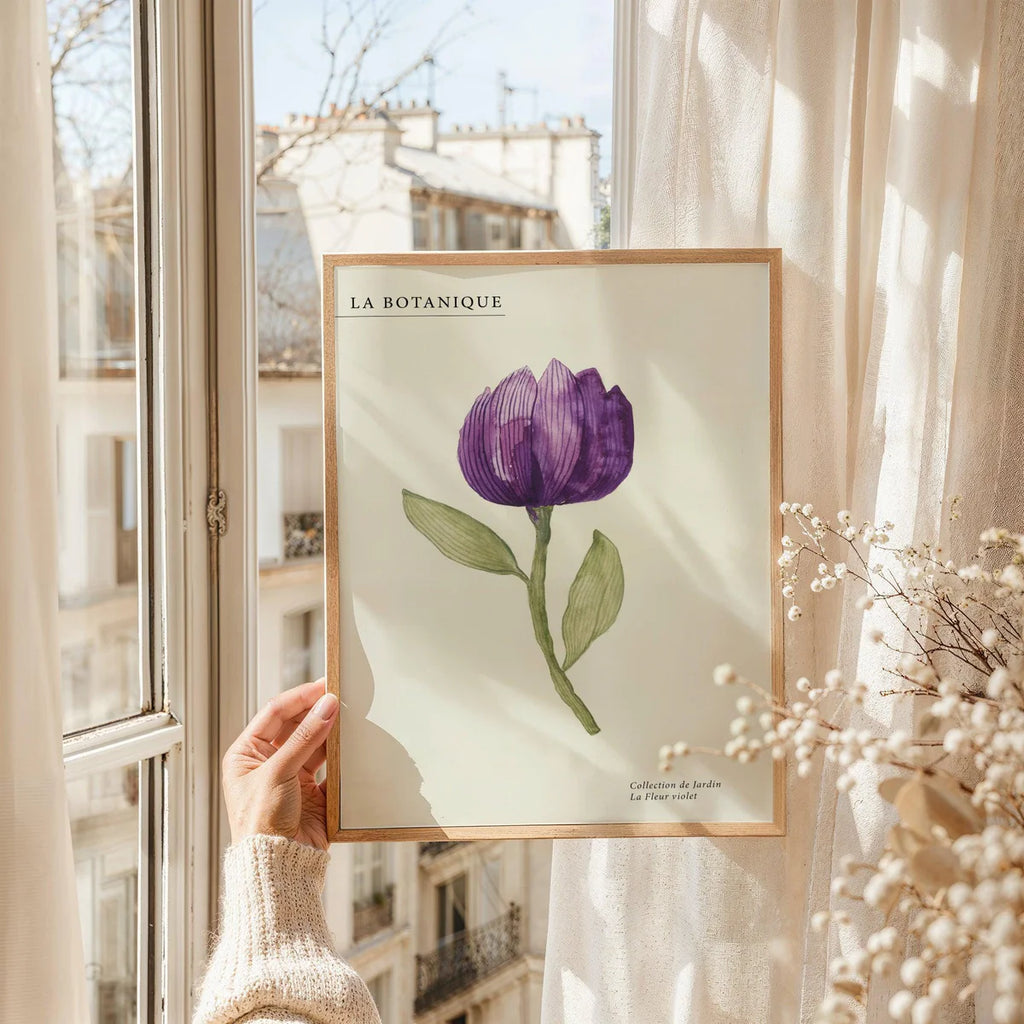 KUNSTDRUCK – FLEUR VIOLET