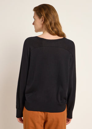 PULLOVER MIT V-AUSSCHNITT