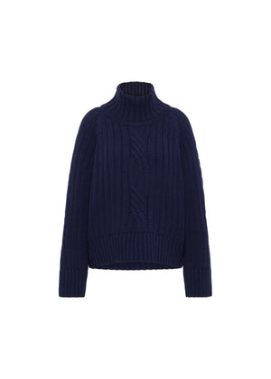 RIPPENPULLOVER OVERSIZE