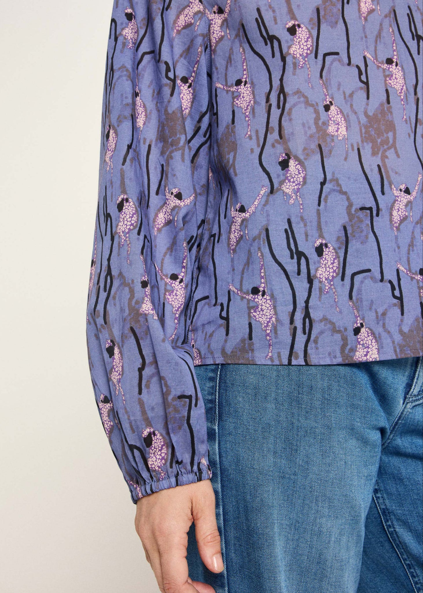 LANGARM BLUSE
