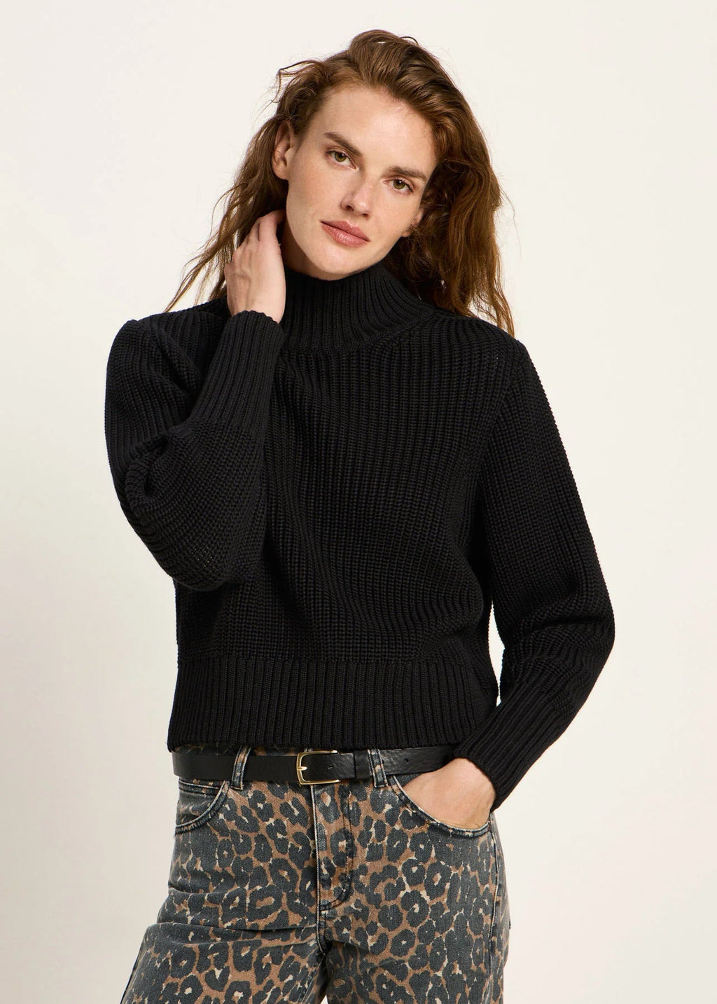 GROBSTRICKPULLOVER