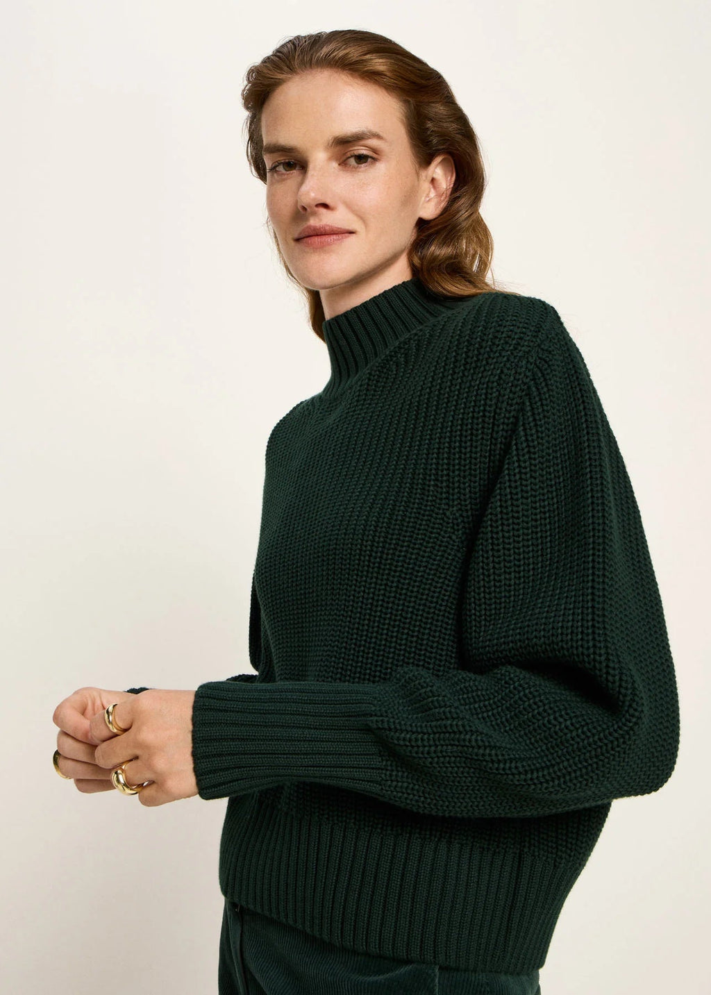 GROBSTRICKPULLOVER