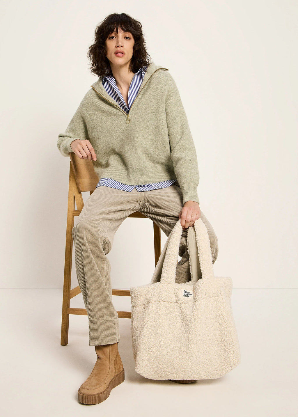 HALF-ZIP PULLOVER