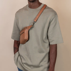 BUM BAG STRAP - APPLE LEATHER