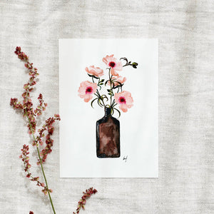 POSTKARTE - ANEMONE