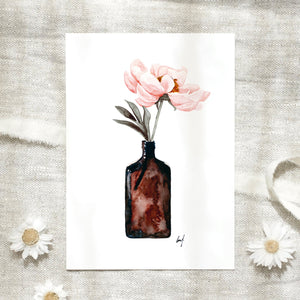 POSTKARTE - CORAL BLOSSOM