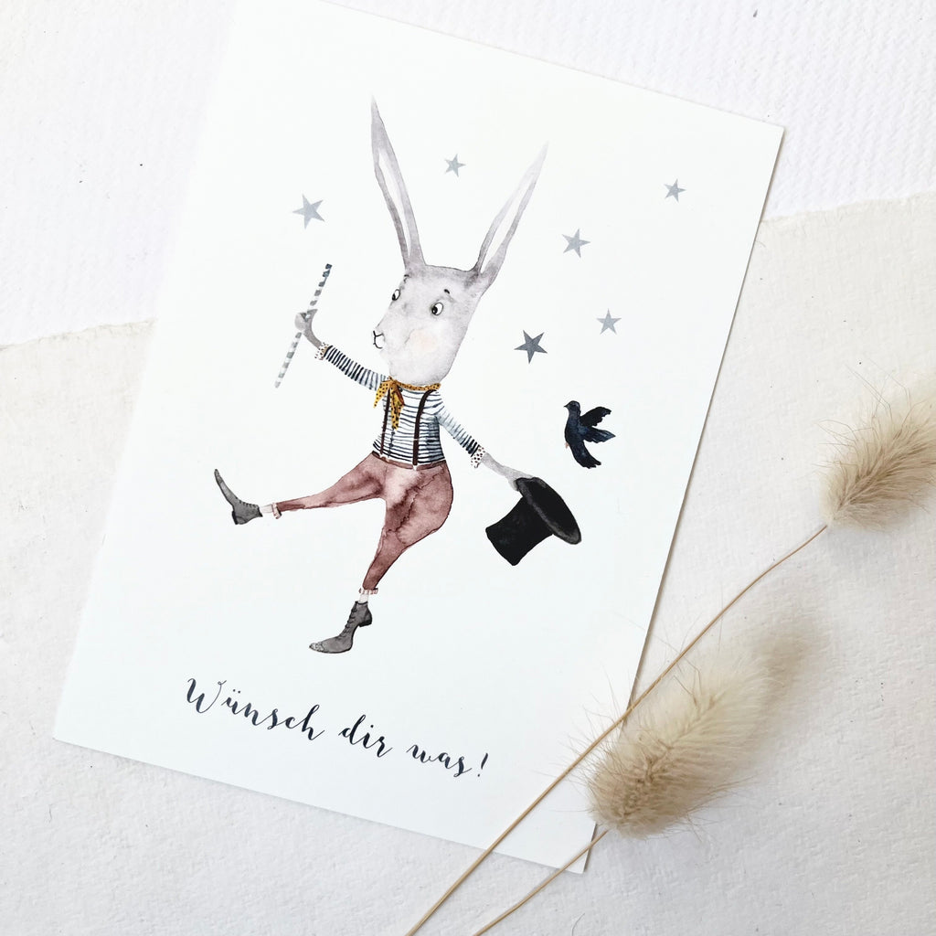 POSTKARTE - WÜNSCH DIR WAS