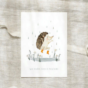 POSTKARTE - HAPPY IGEL