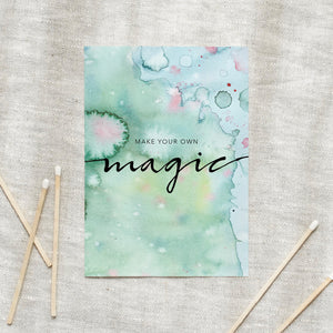 POSTKARTE - MAKE YOUR OWN MAGIC