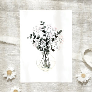POSTKARTE - PALE EUCALYPTUS