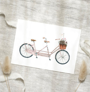 POSTKARTE - TANDEM LOVE