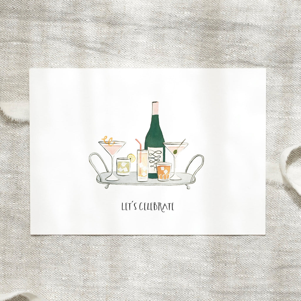 POSTKARTE - CELEBRATION I DRINKS