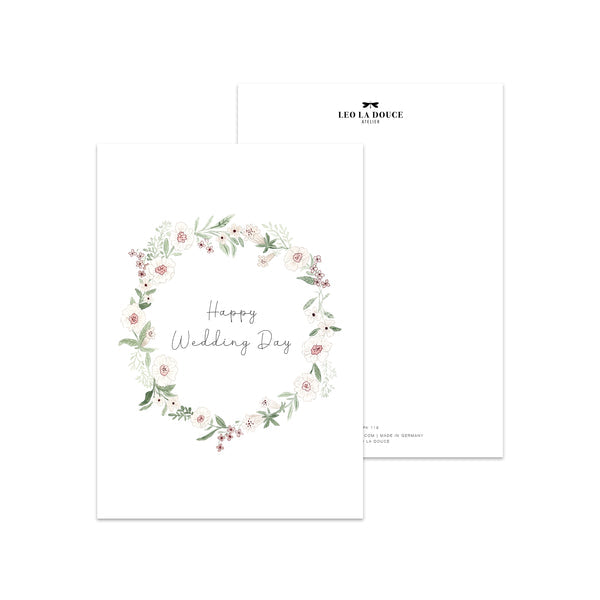 POSTKARTE -  HOCHZEITSTAG