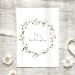 POSTKARTE -  HOCHZEITSTAG